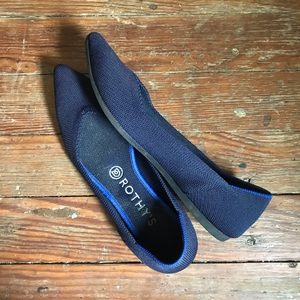 The Point Shoe by Rothy’s - Maritime Navy, Size W8